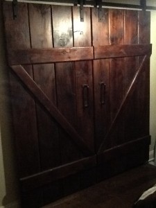 Thrifty Woodshop Barn Style Doors