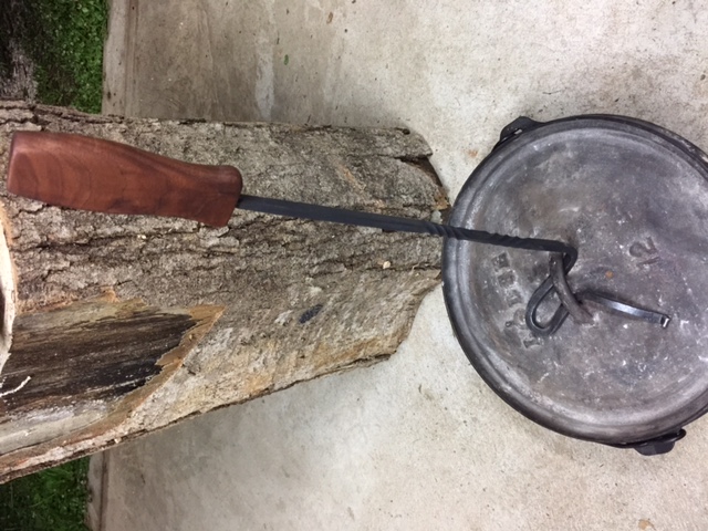 Dutch Oven Lid Lifter - Student Work - Brown County Forge