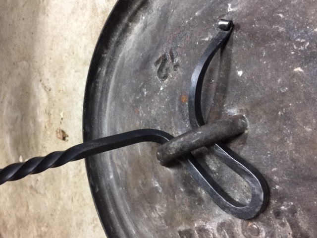 Dutch Oven Lid Lifter - Student Work - Brown County Forge