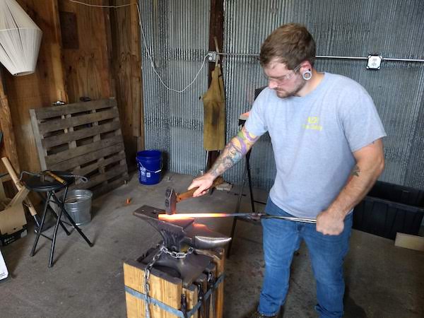 Seymour Indiana - Blacksmith Classes - Brown County Forge
