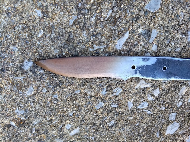 Bush Knife Tempering - DIY Knife Making