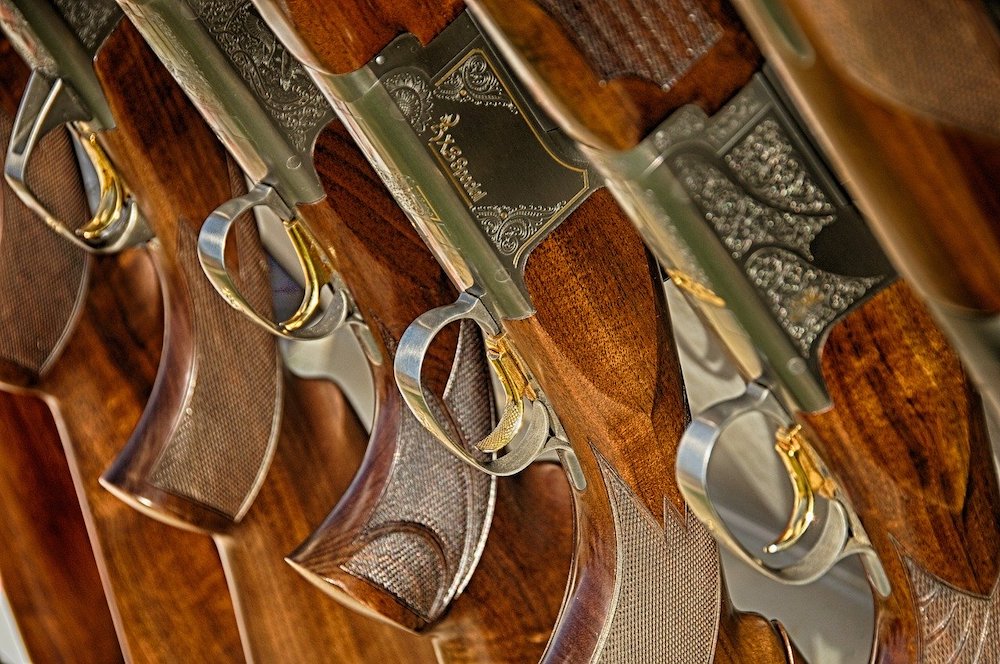 Rustic Gun Hooks - Custom Made - Brown County Forge