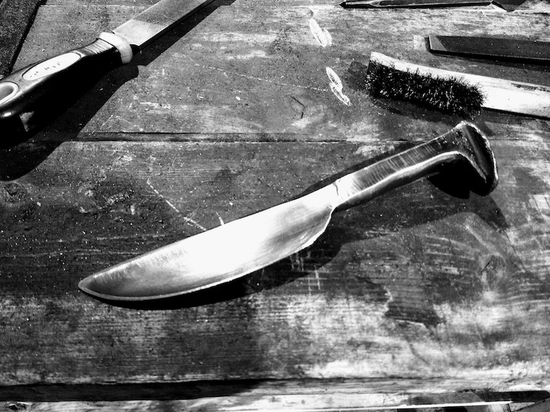 Sword Sharpening Service in Indiana - Brown County Forge