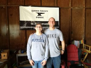 Father and Son Blackmith Class - Brown County Forge