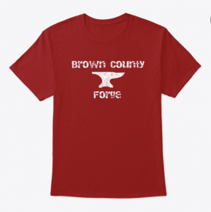 Brown County Forge T-shirt Distressed