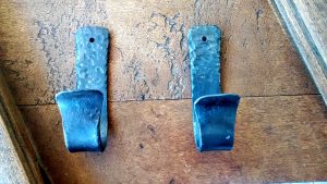 Boat Paddle Hooks - Oar Hooks - Brown County Forge - Terran Marks the Blacksmith