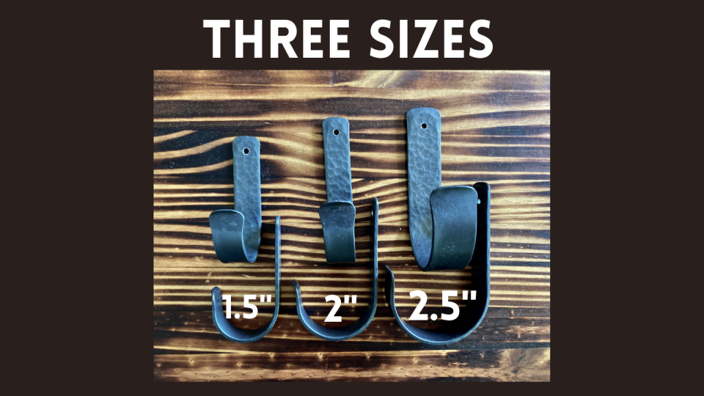 Oar Hook Sizes - Brown County Forge