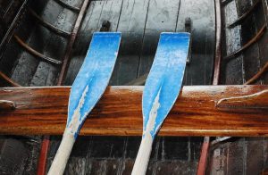 How to Hang Oars on a Wall - Brown County Forge