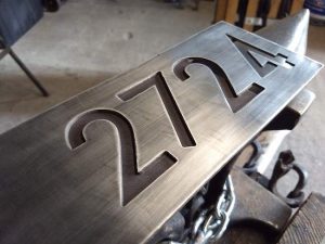 Quality House Numbers - Brown County Forge