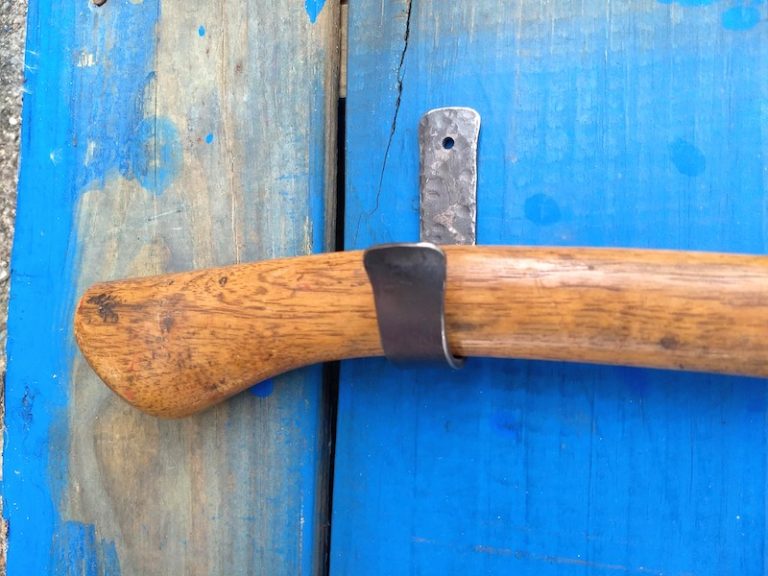 How to Hang an Axe on the Wall Brown County
