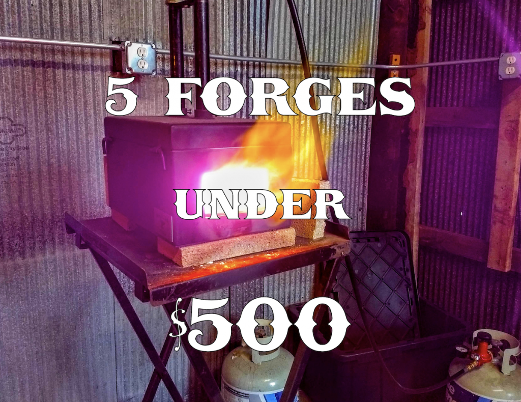 Hard Fire Brick Forges - Gas Forges - I Forge Iron