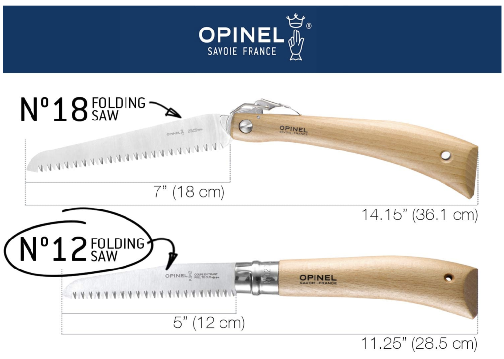 Opinel Saw Measurements
