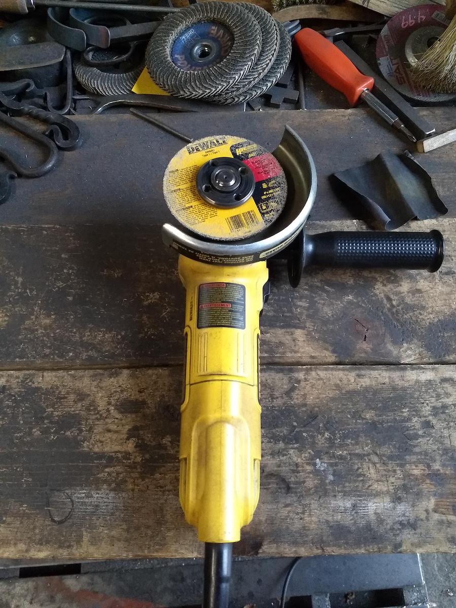 Angle Grinder for Knife Making