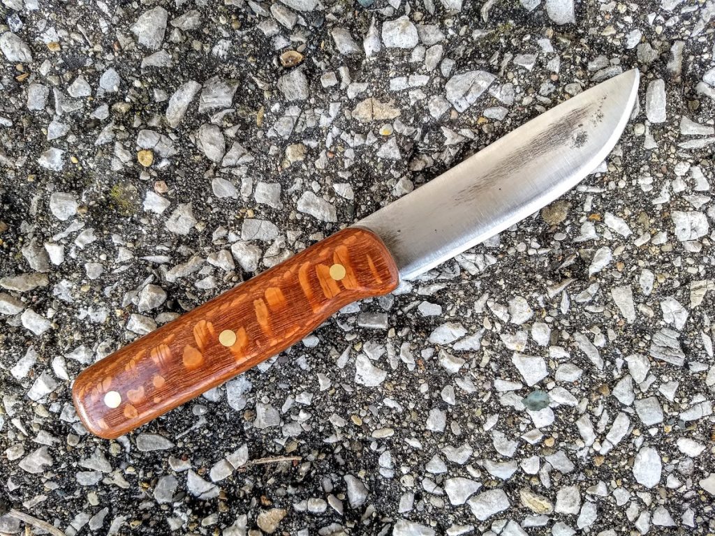 Lacewood Handle Knife