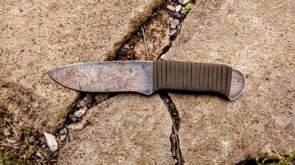 Parachute Cord Knife Handle - How to Make Your First Knife