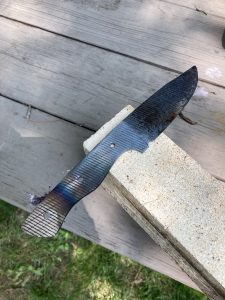 Hardened Hunting Knife