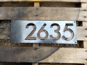 House numbers for HOAs